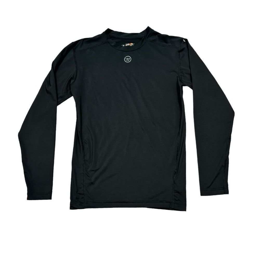 Men’s New Balance Warrior Black Long Sleeve Compression Shirt Size Medium